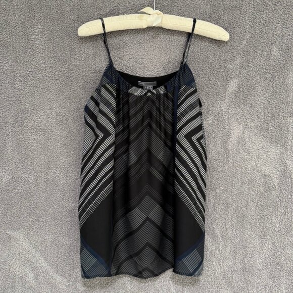 Vince Graphic Print Silk Cami - Picture 4 of 9